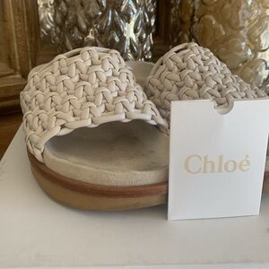 Chloe Wavy Slides